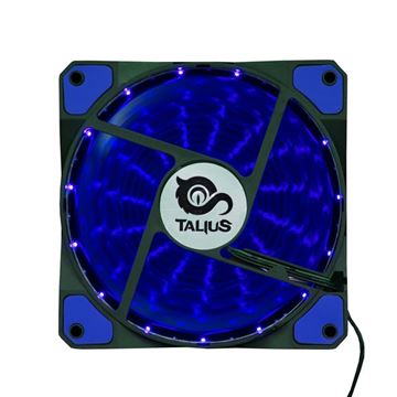Talius ventilador caja 15 led fan-03 12cm blue - TL-FAN-03-BLUE