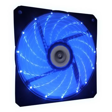 Talius ventilador caja 15 led fan-03 12cm blue - TL-FAN-03-BLUE A