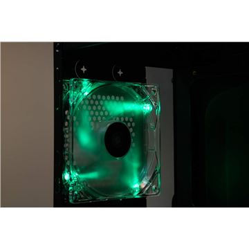 Talius ventilador caja 4 led fan-01 12cm green - TL-FAN-01-GREEN A